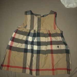 Burberry baby girls dress